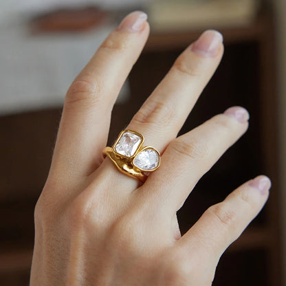 Kite Pear Cut Ring — view 3