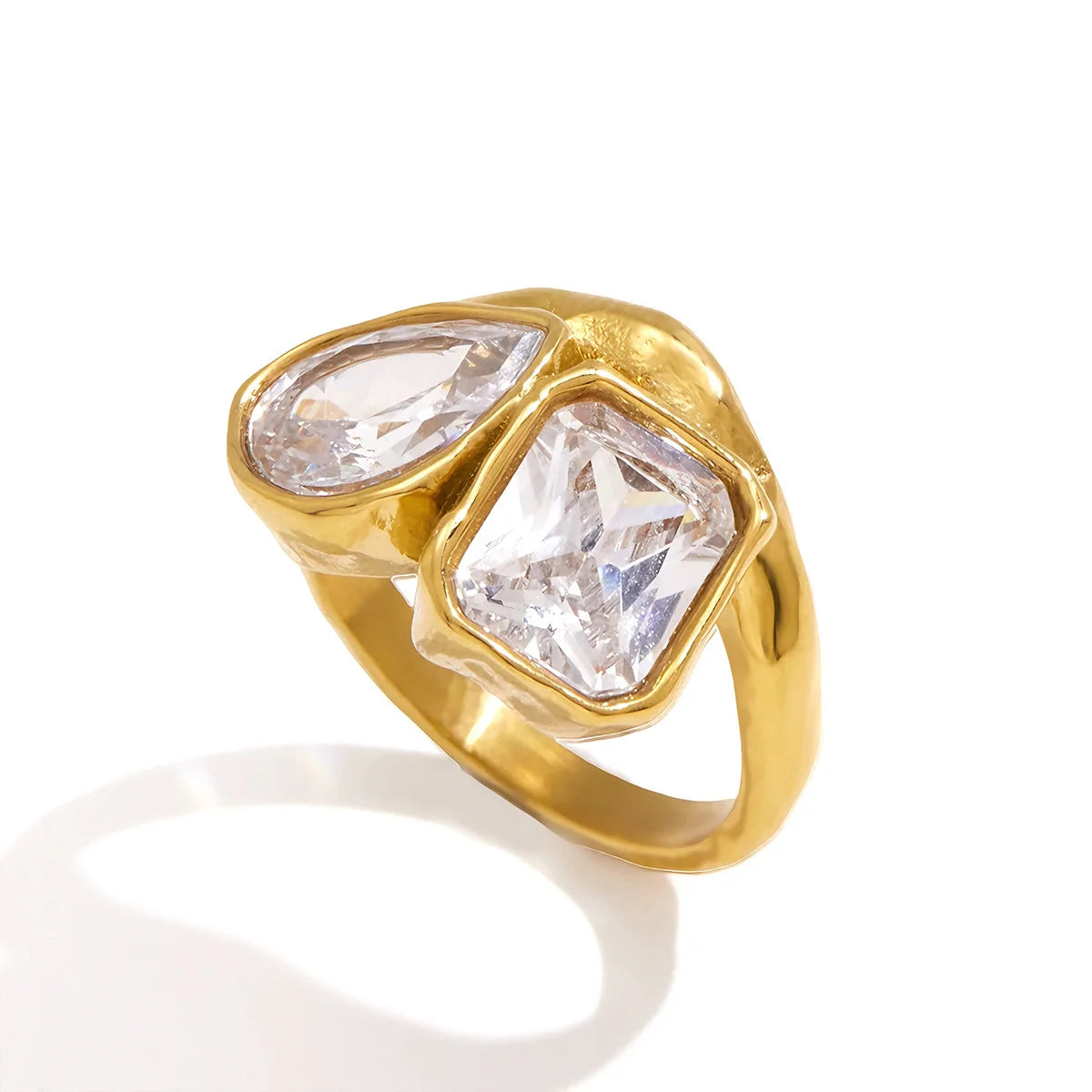 Kite Pear Cut Ring — view 5
