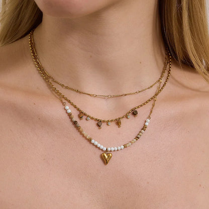 Celestial Beaded Necklace — view 4