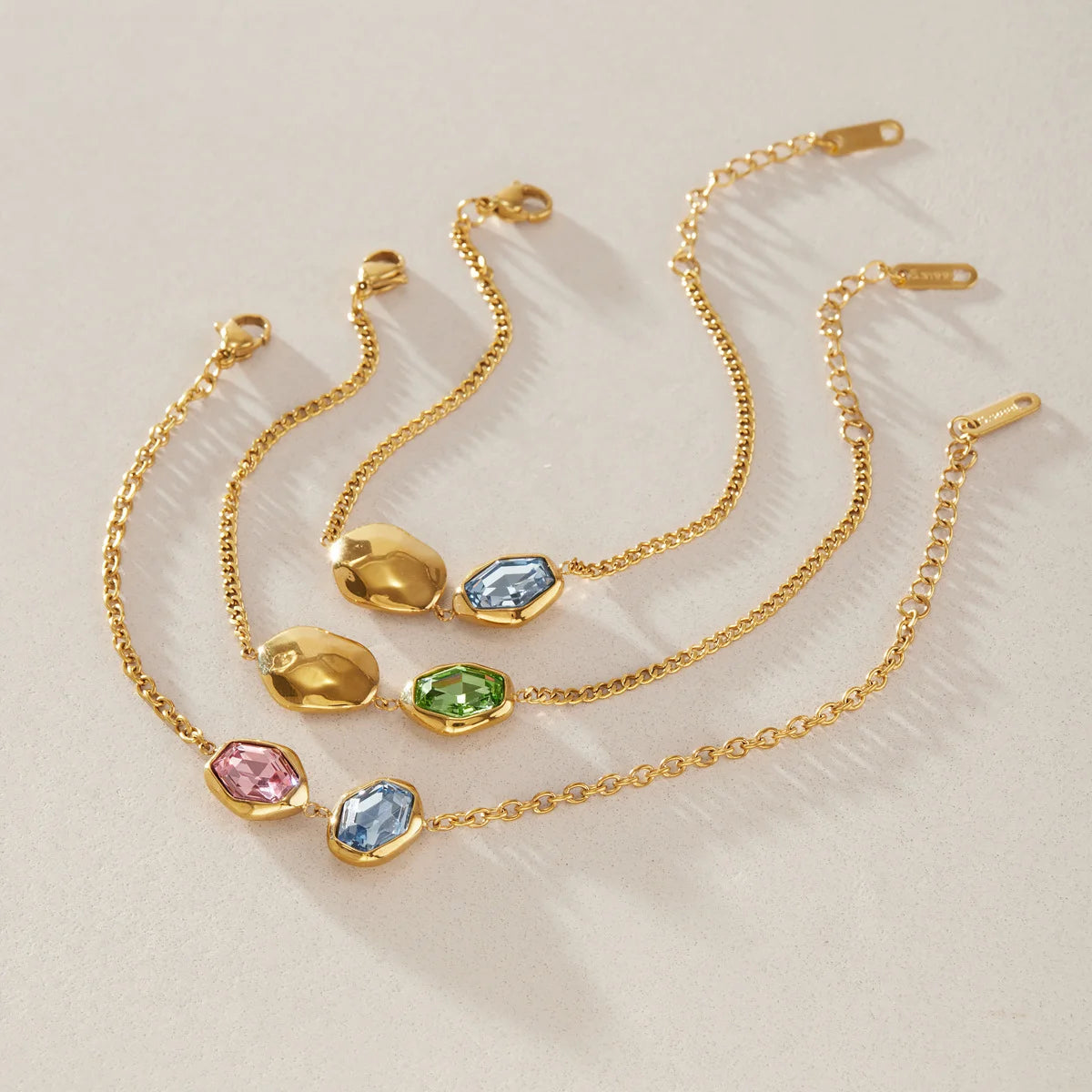 Chunky Faceted Bracelet