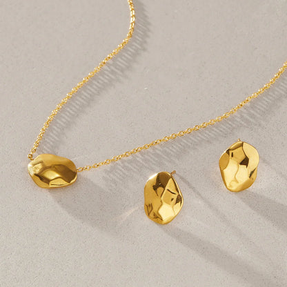 Irregular Nugget Jewelry Set — view 4