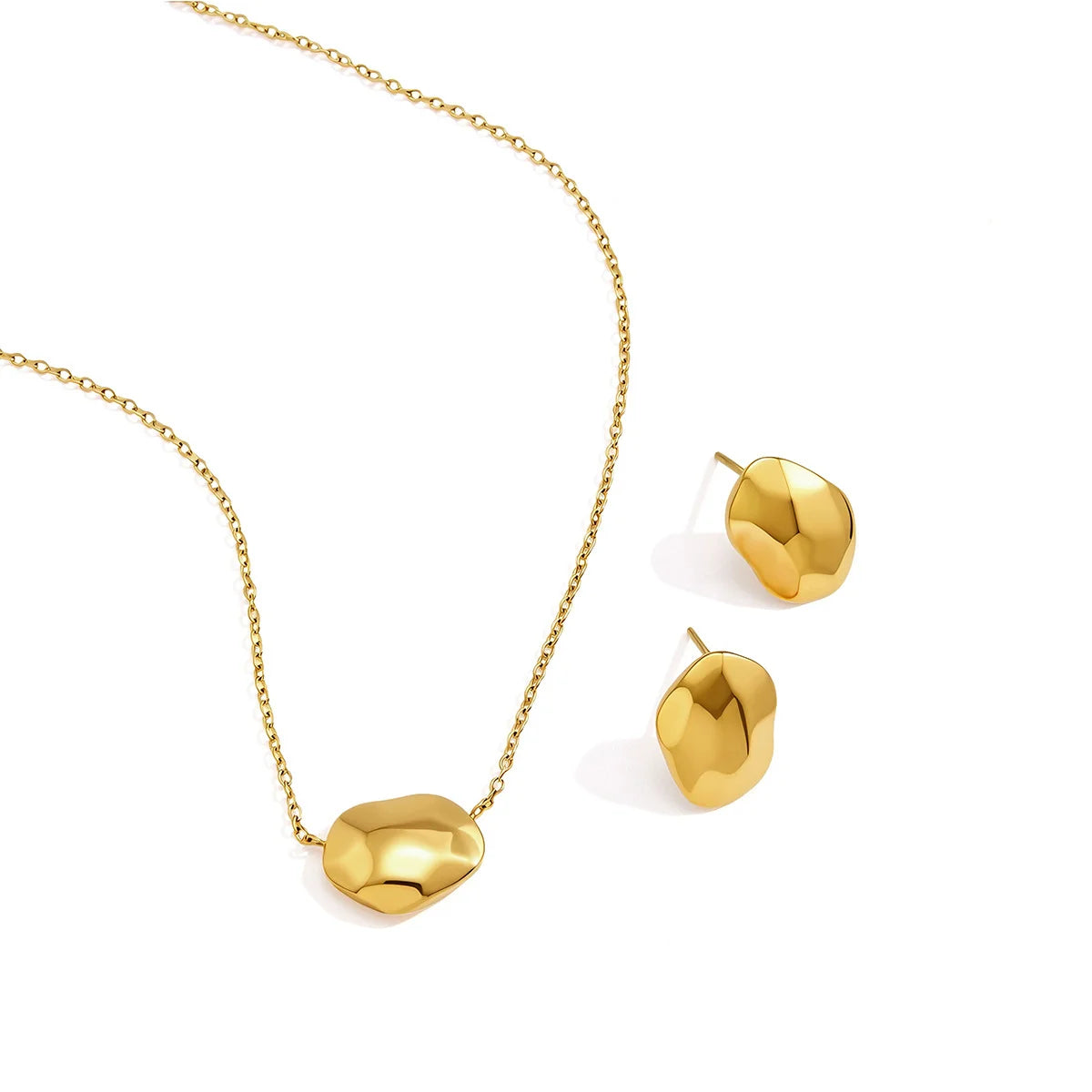 Irregular Nugget Jewelry Set — view 5