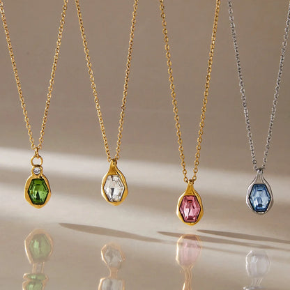 Drop Pendant Necklace