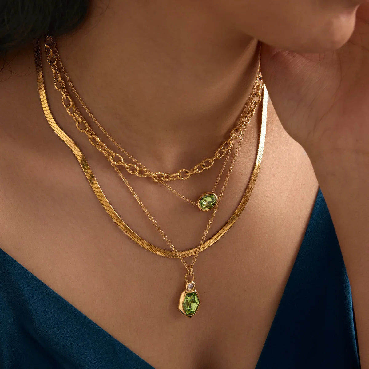 Drop Pendant Necklace — view 3