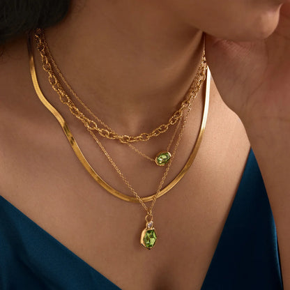 Drop Pendant Necklace — view 3