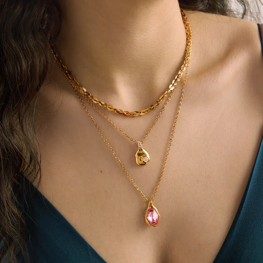 Drop Pendant Necklace — view 2