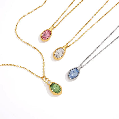 Drop Pendant Necklace — view 5
