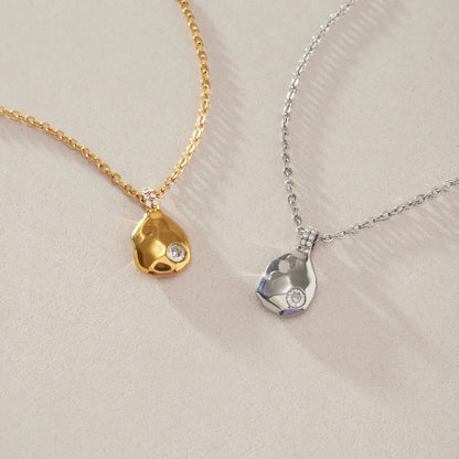 Teardrop Pendant Necklace — view 4