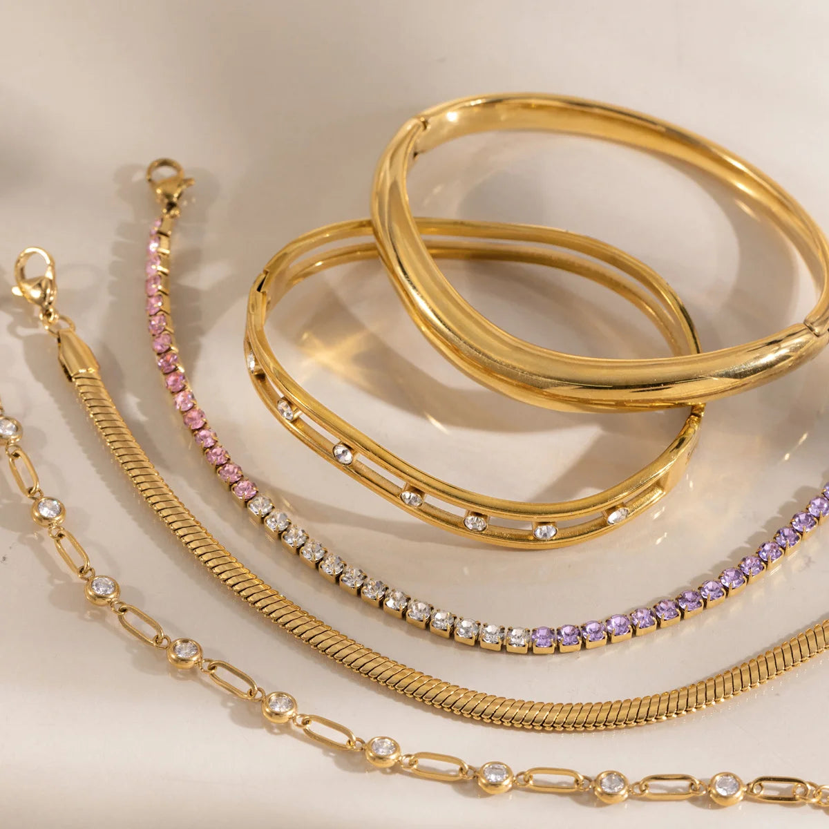 Two-Tone Minimalist Bracelet