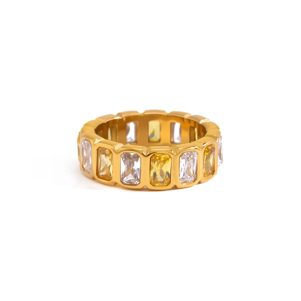 Baguette Eternity Band Ring