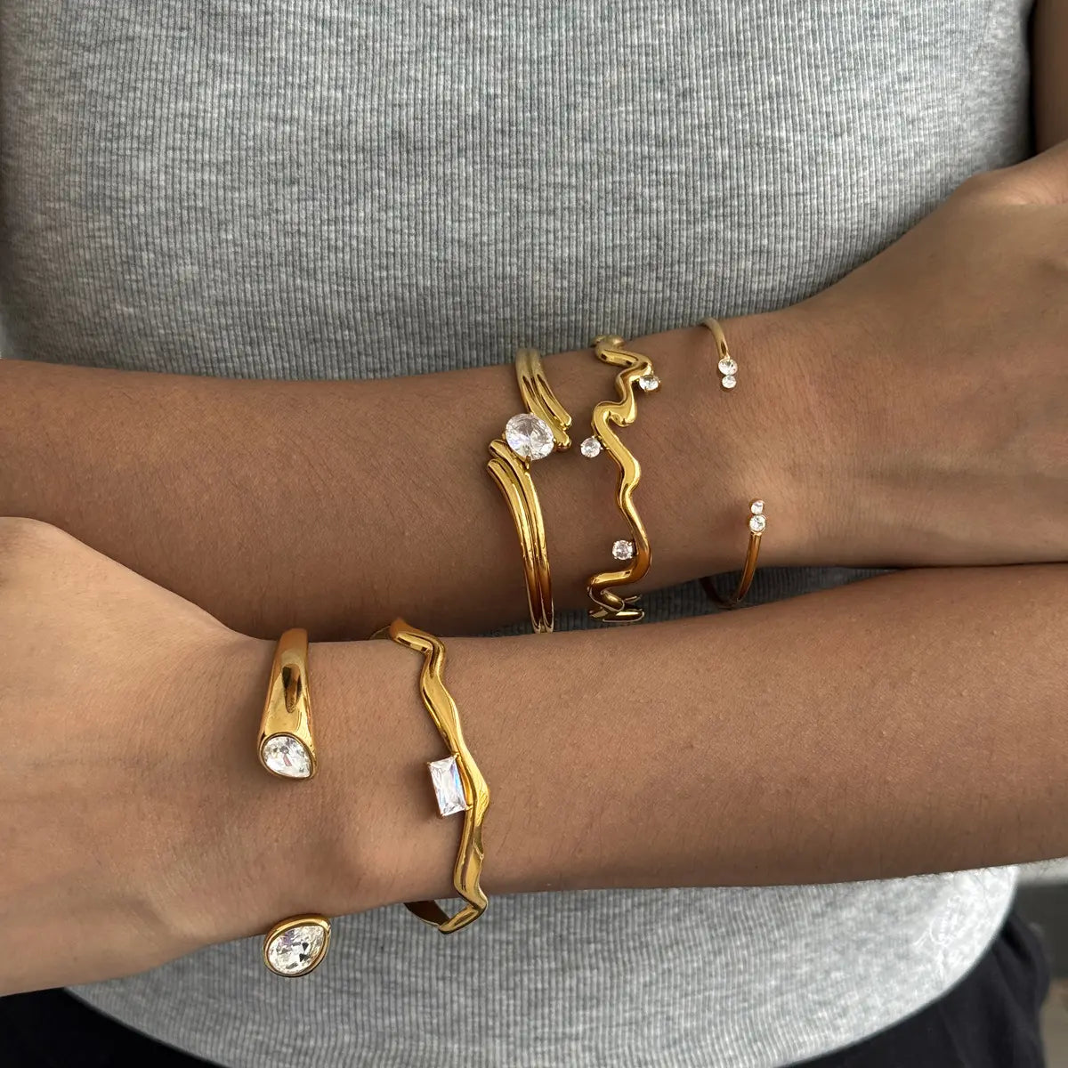 Open Cuff Bracelet — view 3