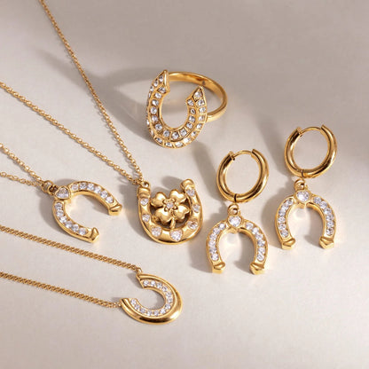 Horseshoe Jewelry Set — view 3