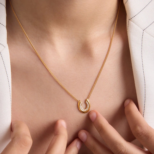 Horseshoe Jewelry Set — view 2