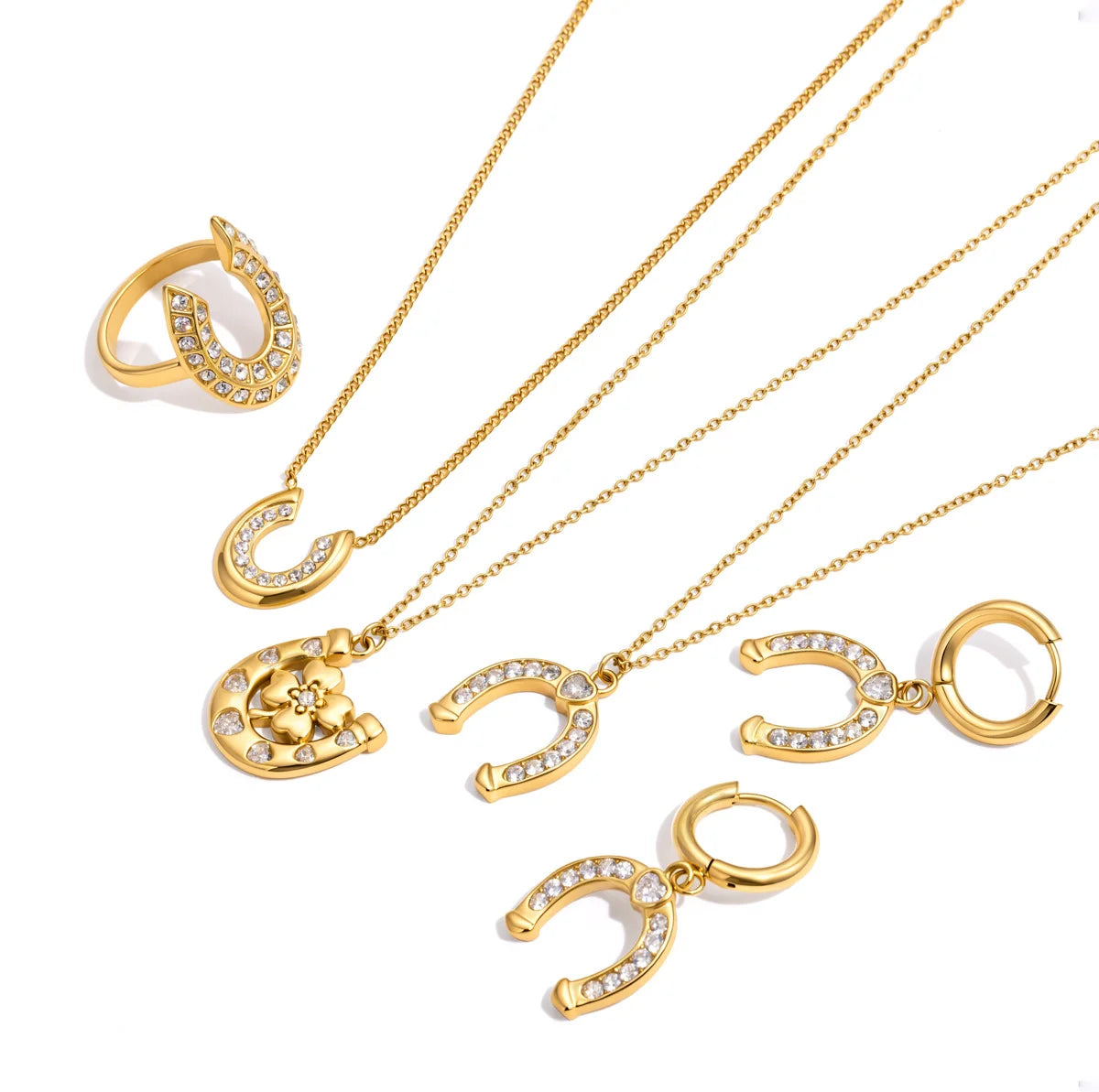 Horseshoe Jewelry Set — view 4