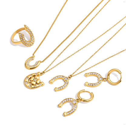 Horseshoe Jewelry Set — view 4