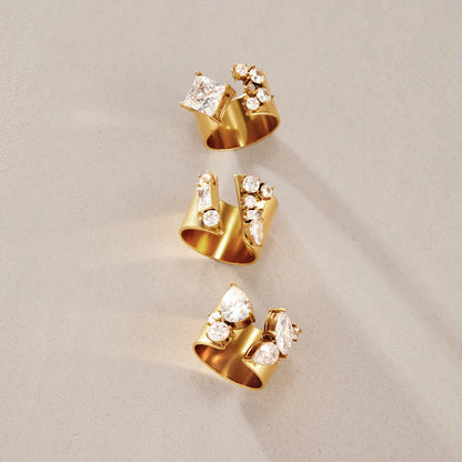 Chunky Vintage Cluster Ring