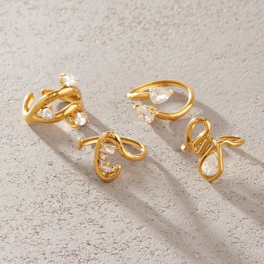 Chunky Bold Ring Set