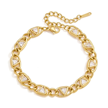 Geometric Crystal Cluster Bracelet — view 5