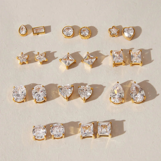Celestial Stud Earrings