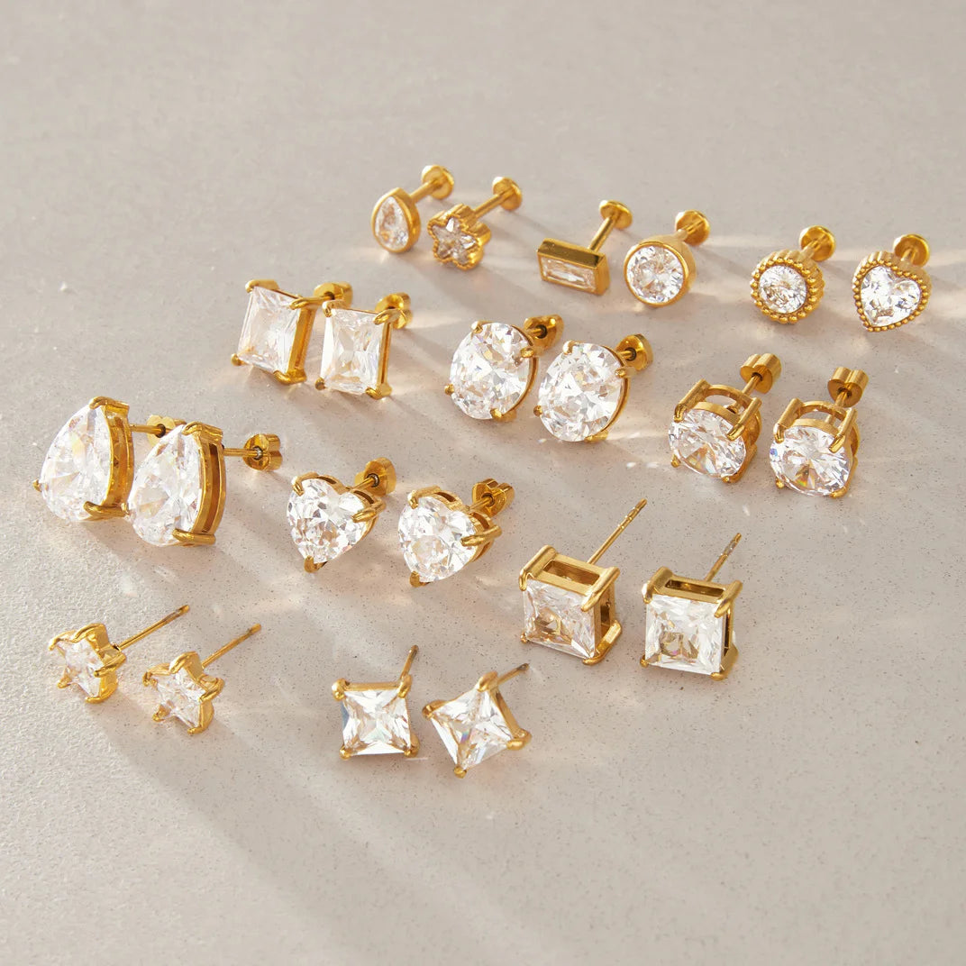 Celestial Stud Earrings — view 4