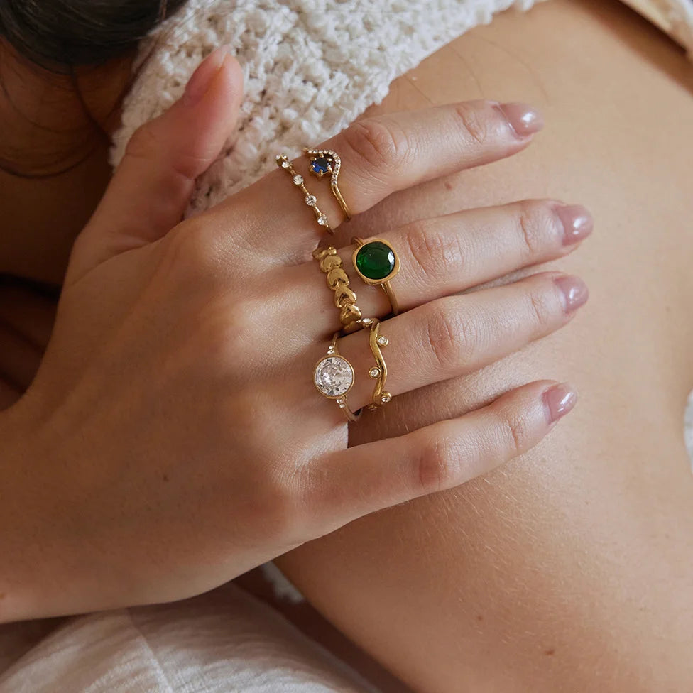 Cushion Bezel Ring — view 4