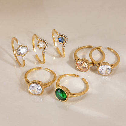 Cushion Bezel Ring