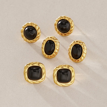 Braided Stud Earrings