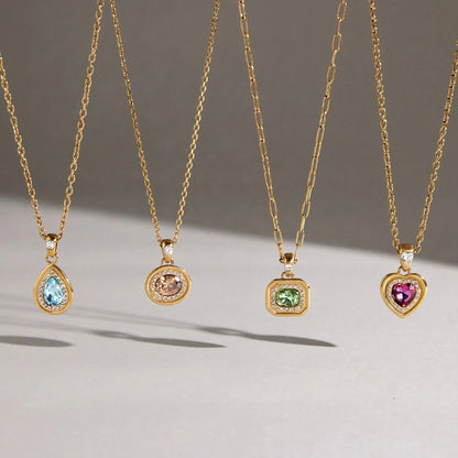 Halo Pendant Necklace — view 4