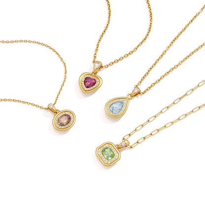 Halo Pendant Necklace — view 5