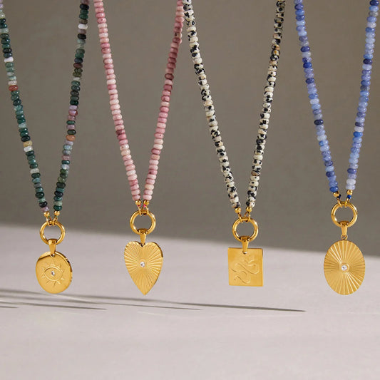 Evil Eye Sunburst Pendant Necklace
