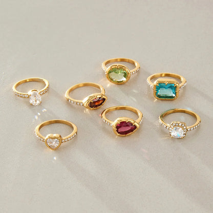Mixed Cut Multi Shape Ring — view 4