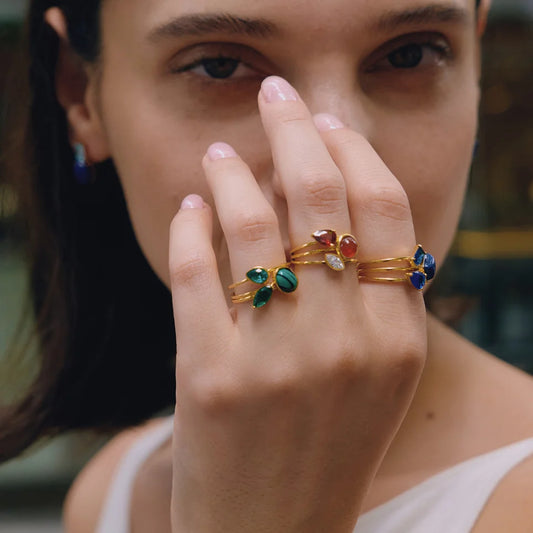 Birthstone Multi-Cut Ring — view 2