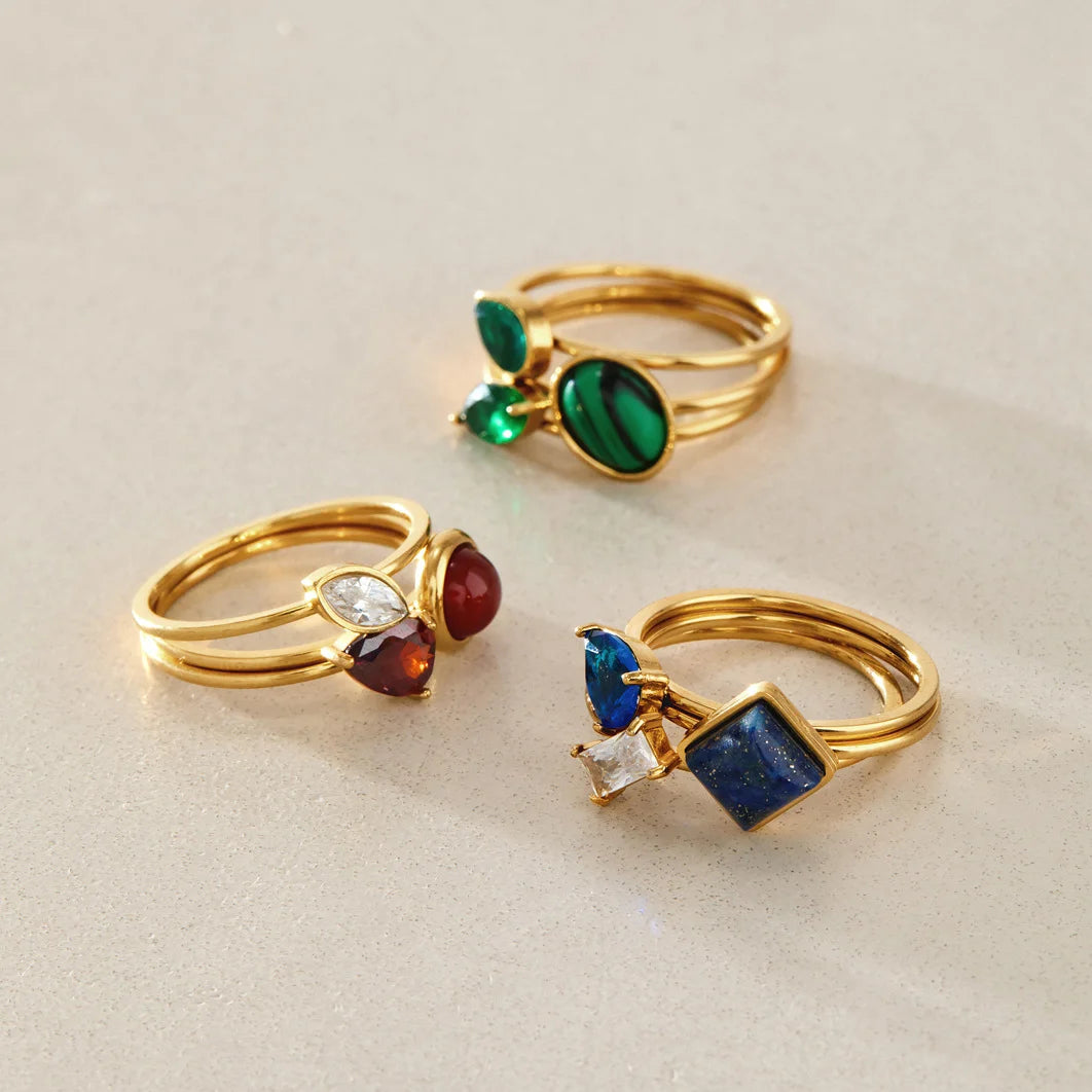 Birthstone Multi-Cut Ring