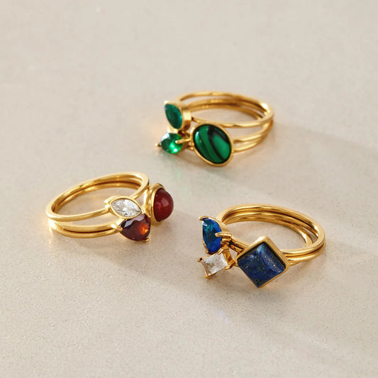 Birthstone Multi-Cut Ring