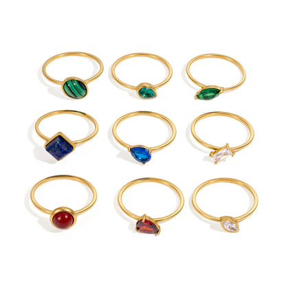 Birthstone Multi-Cut Ring — view 5
